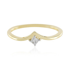 Bague en or et Diamant SI1 (H)