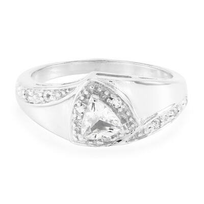 Bague en argent et Goshénite