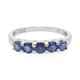 Bague en argent et Saphir bleu de Birmanie