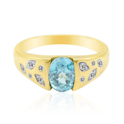 Bague en or et Zircon de Ratanakiri (Adela Gold)