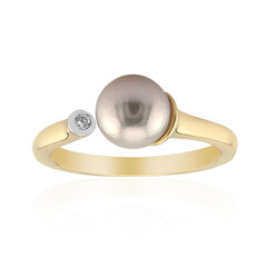 Bague en or et Perle d'Akoya (TPC)