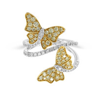 Bague en or et Diamant SI2 jaune (CIRARI)