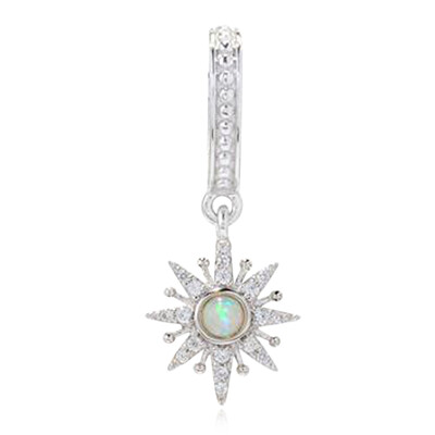 Pendentif en argent et Opale Welo (Dallas Prince Designs)