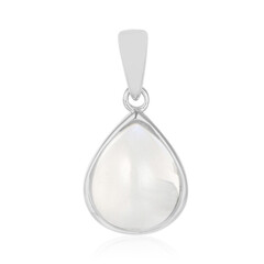 Pendentif en argent et Pierre de lune de Tanzanie