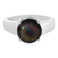 Bague en argent et Opale Mezezo
