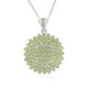 Collier en argent et Péridot