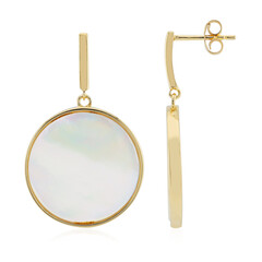 Boucles d'oreilles en argent et Nacre