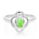 Bague en argent et Chrysoprase impériale