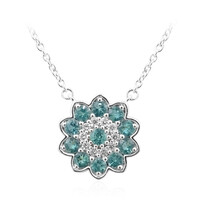 Collier en or et Emeraude de Zambie AAA (de Melo)