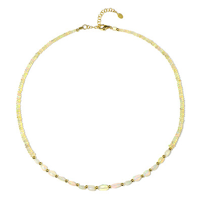 Collier en argent et Opale Welo
