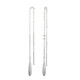 Boucles d'oreilles en argent