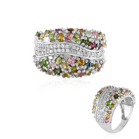 Bague en argent et Tourmaline