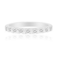 Bague en argent et Diamant I1 (G)