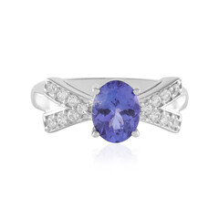 Bague en argent et Tanzanite