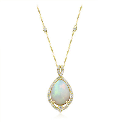 Collier en or et Opale Welo AAA (CIRARI)