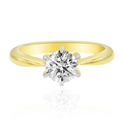 Bague en or et Diamant VVS1 (L) (Annette)