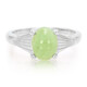 Bague en argent et Chrysoprase impériale