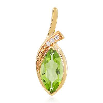Pendentif en argent et Péridot