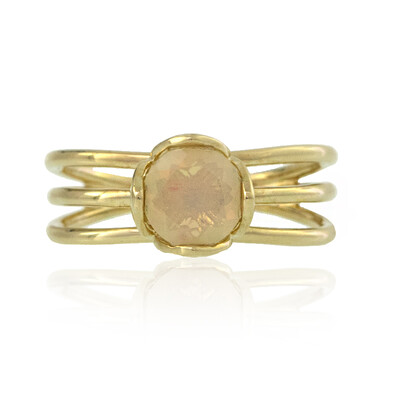 Bague en or et Opale Welo AAA (de Melo)