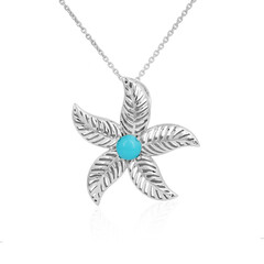 Collier en or et Turquoise Sleeping Beauty (Ornaments by de Melo)