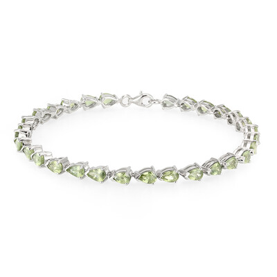 Bracelet en argent et Saphir du Mozambique