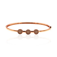 Bracelet en or et Diamant rose de France SI1 d'Argyle 