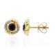 Boucles d'oreilles en or et Rubis de Songea