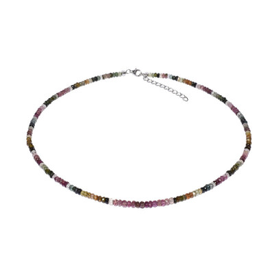 Collier en argent et Tourmaline