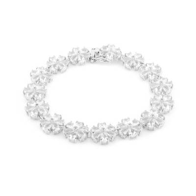 Bracelet en argent et Topaze blanche