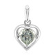 Pendentif en argent et Améthyste verte (Remy Rotenier)