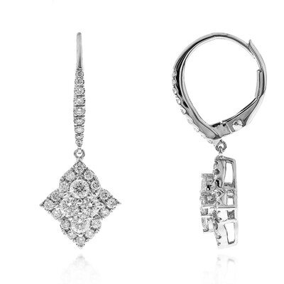 Boucles d'oreilles en or et Diamant SI2 (H) (CIRARI)