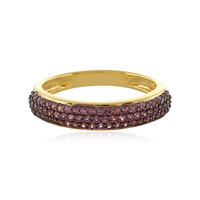 Bague en argent et Grenat Rhodolite