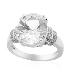Bague en argent et Danburite