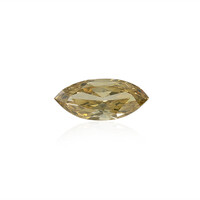  Diamant jaune VVS2 (gemme et boîte de collection)