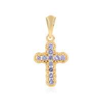 Pendentif en argent et Tanzanite