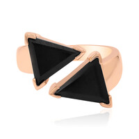 Bague en argent et Onyx noir