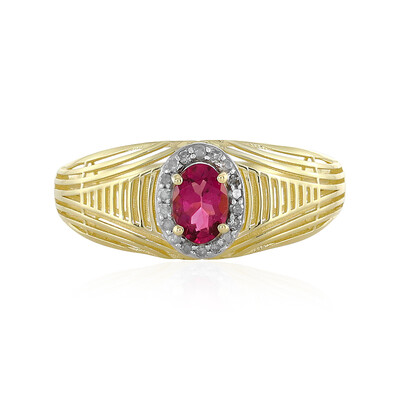 Bague en or et Tourmaline rose (Ornaments by de Melo)