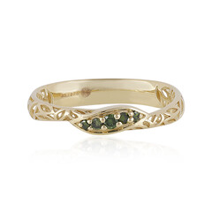 Bague en or et Diamant vert I1 (Ornaments by de Melo)