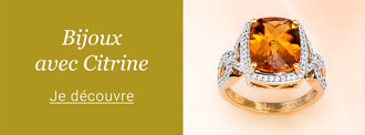 Bijoux avec Citrine