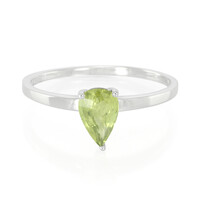 Bague en argent et Saphir du Mozambique