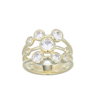 Bague en argent et Zircon (Adela Silber)