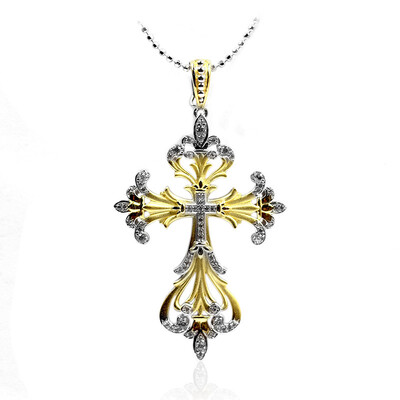 Collier en argent et Zircon (Dallas Prince Designs)