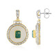 Boucles d'oreilles en argent et Nacre (Gems en Vogue)