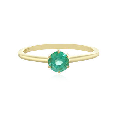 Bague en or et Emeraude de Russie