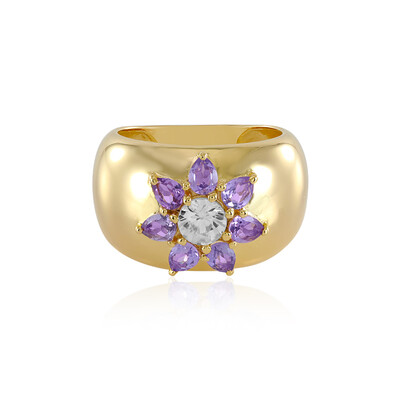 Bague en argent et Zircon (Adela Silber)