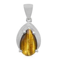 Pendentif en argent et Œil de Tigre
