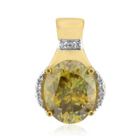 Pendentif en or et Sphalérite de Bulgarie