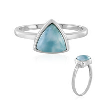 Bague en argent et Larimar