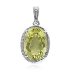 Pendentif en argent et Quartz de l'Ouro Verde (Tenner Diniz)