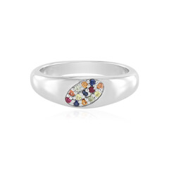 Bague en argent et Saphir (Adela Silber)